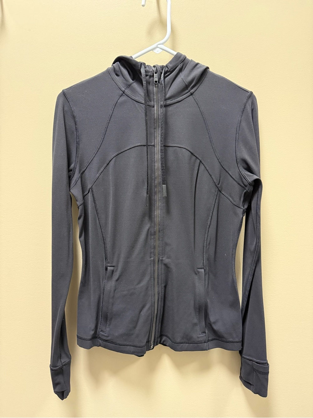 Lululemon Black Full-Zip Hooded Active Jacket - Picture 2 of 10